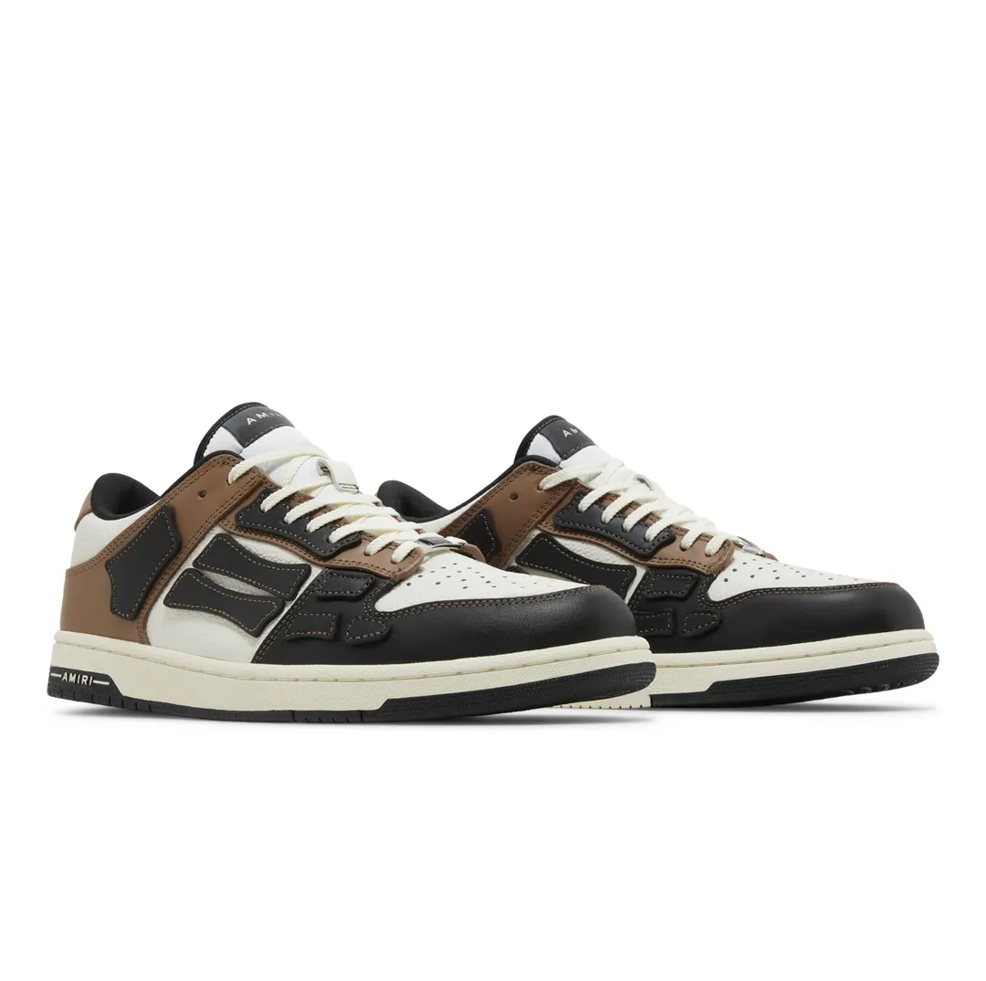 Amiri Skel Top Low 'Black Brown'