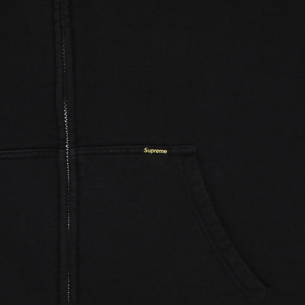 Supreme Work Zip Up Hooded Sweatshirt 'Black'