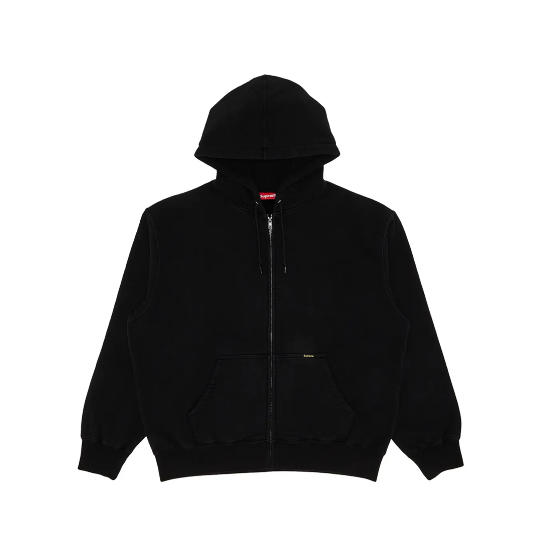 Supreme Work Zip Up Hooded Sweatshirt 'Black'