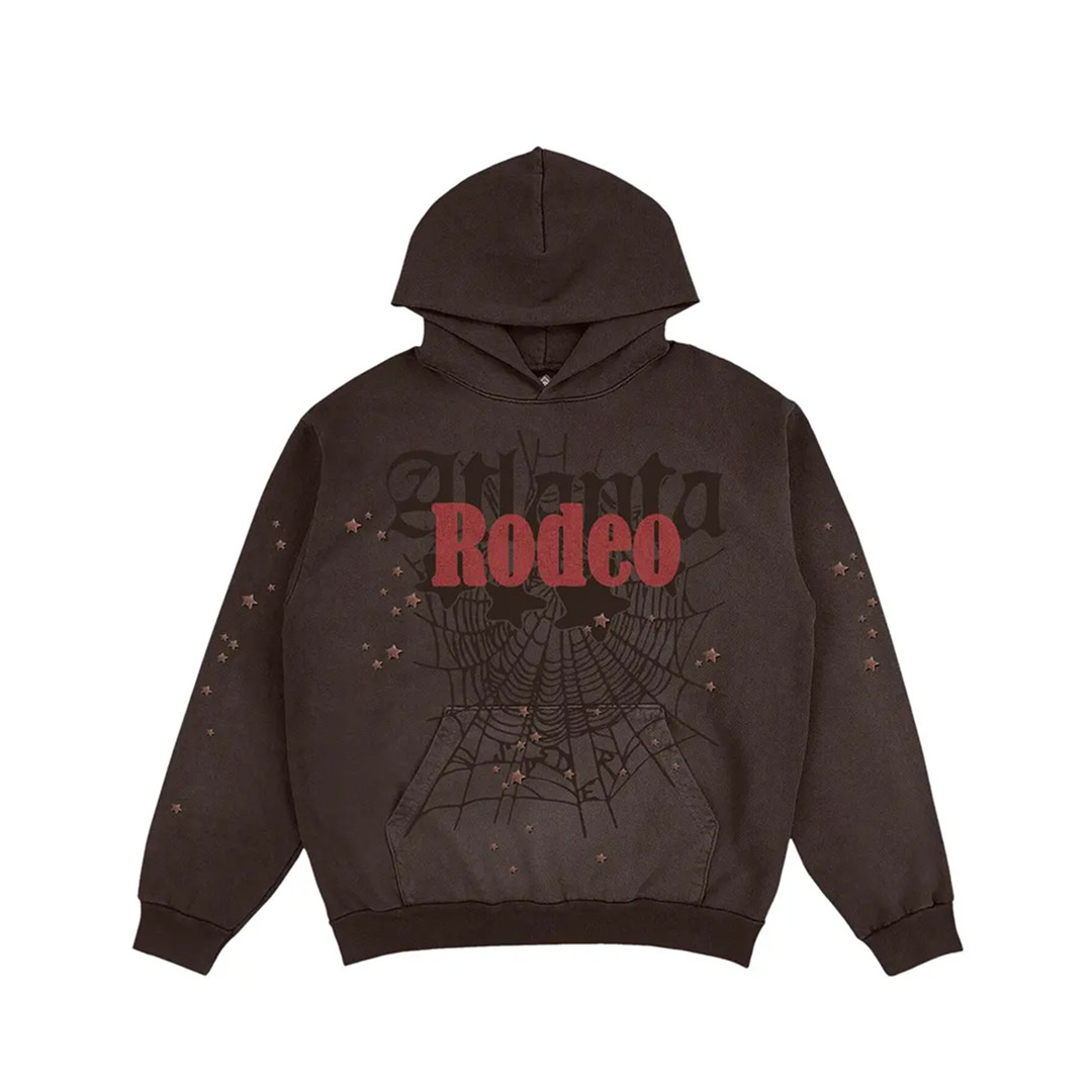 Cactus Jack by Travis Scott x Sp5der Days Before Rodeo Hoodie 'Brown'