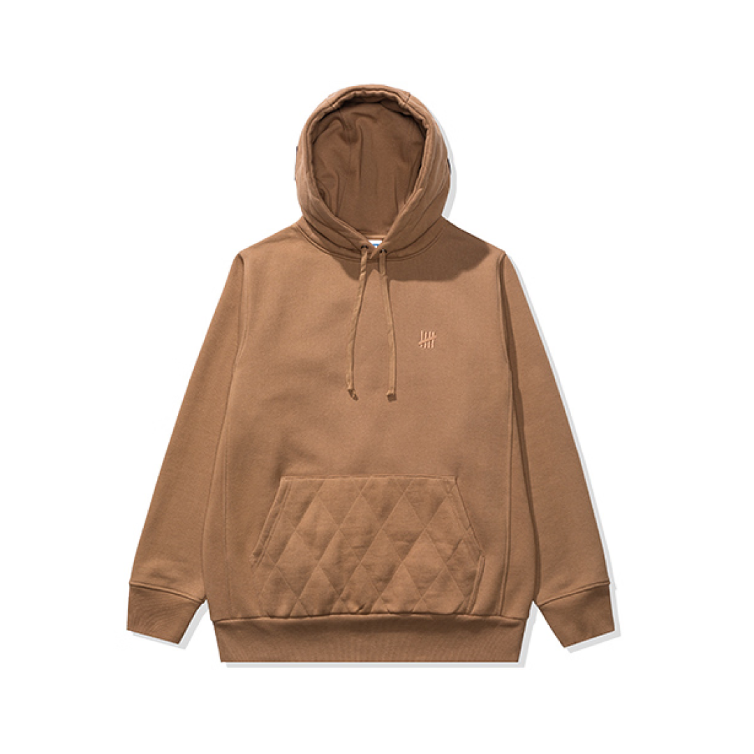 Undefeated Beige Hoodie w Patches