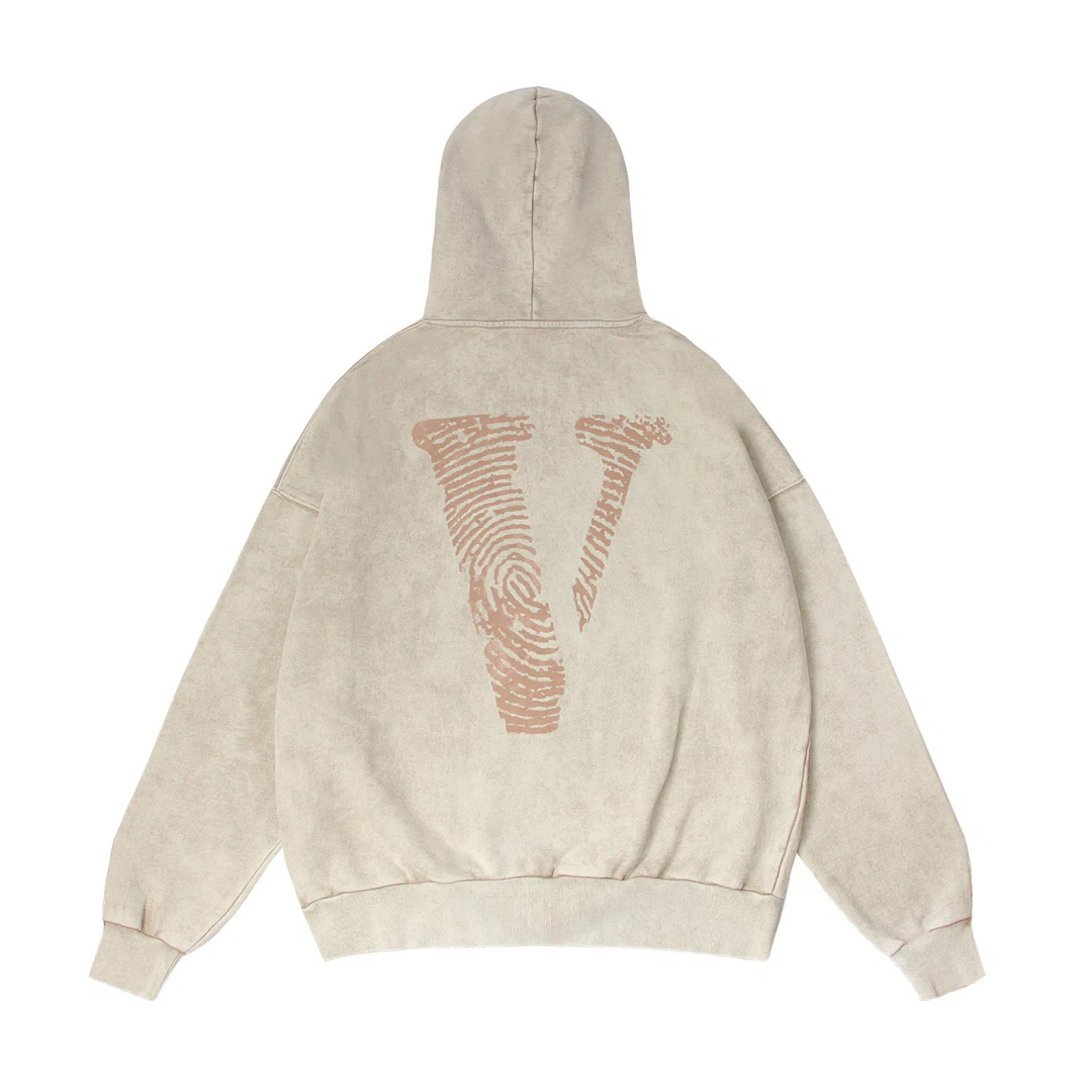 VLONE ZIP HOODIE Beige