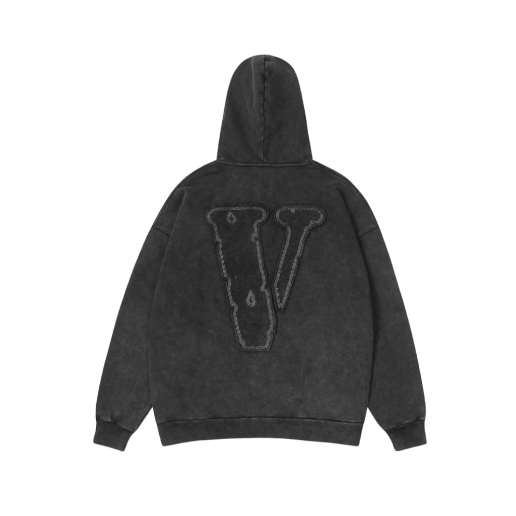 VLONE ZIP HOODIE GREY