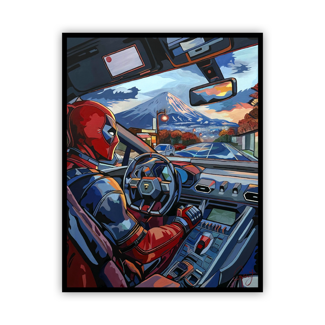 Deadpool at the Wheel